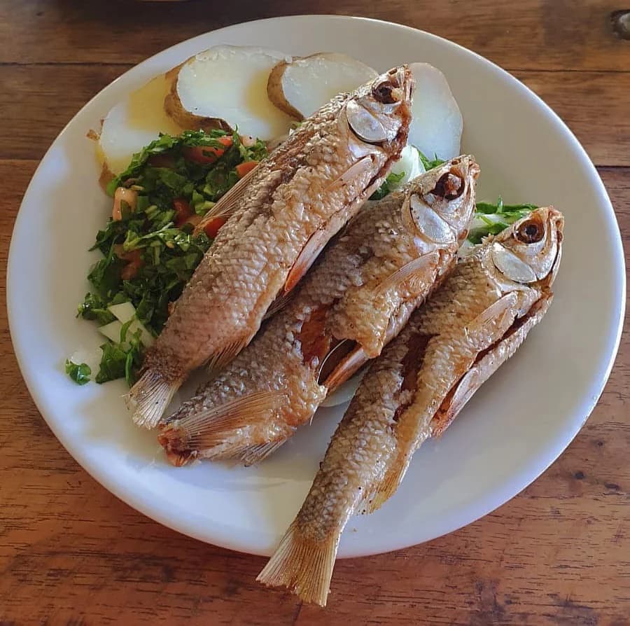 Uno de los platos de la cocina de Fruto Moreno