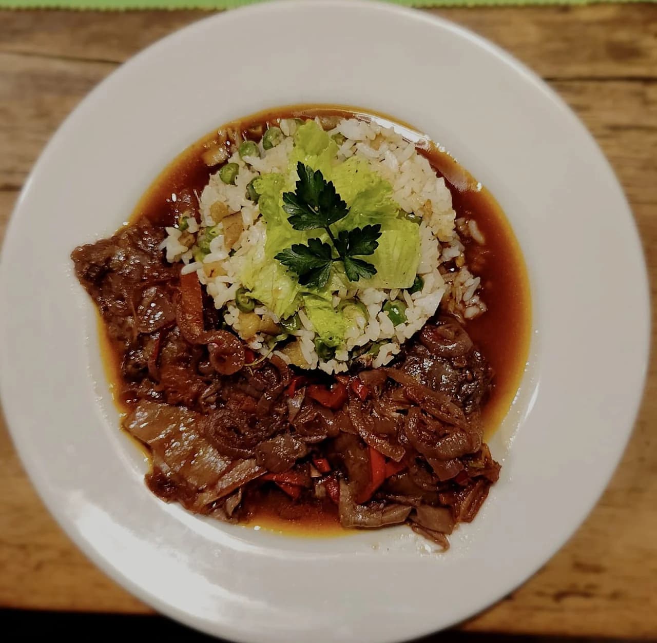 Uno de los platos de la cocina de Fruto Moreno