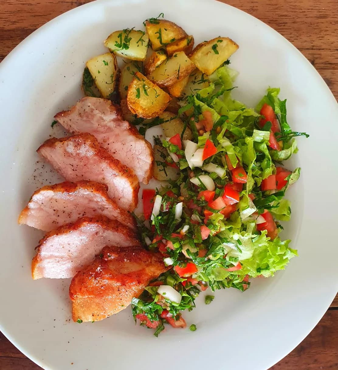 Uno de los platos de la cocina de Fruto Moreno